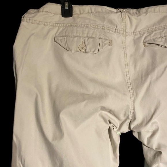 Vintage Y2K Lei Khaki Mid Rise Beige Drawstring Ankles Pants 18 - Picture 7 of 7